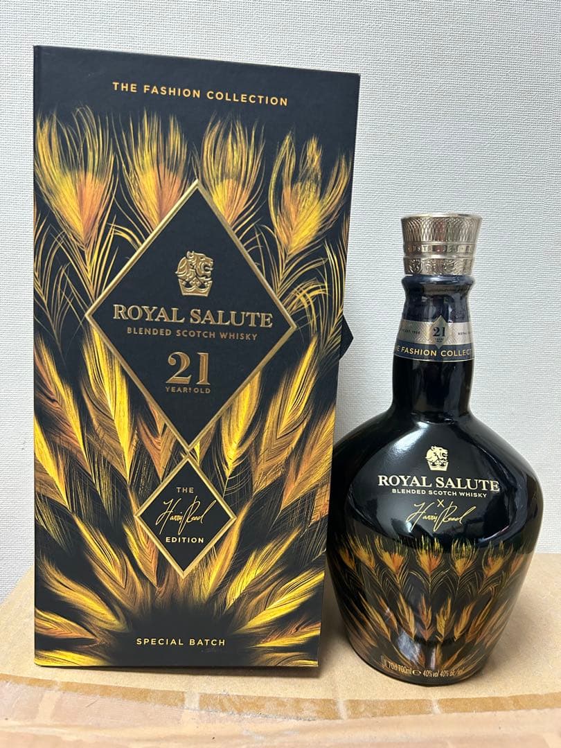 ロイヤルサルート21年 ハリス・リード エディションゴールド 40度 700ml ロイヤルサルート 21年 ハリス・リード エディション ゴールド