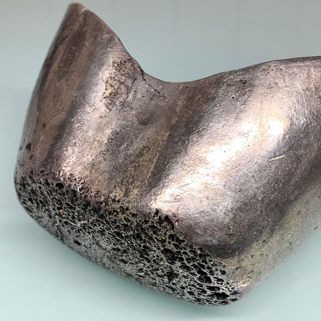 古銭 巨大な銀錠 銀元宝 清国嘉慶年月 五十两 官銀 儲備