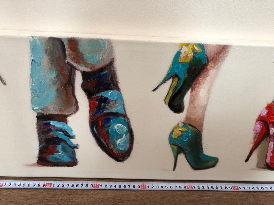 油絵　オシャレ