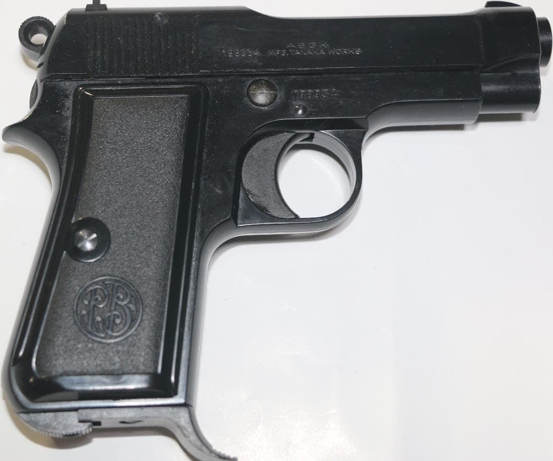 タナカワークス製　ABS樹脂ガスガン　ベレッタＭ１９３４　ASGＫ認定合法品