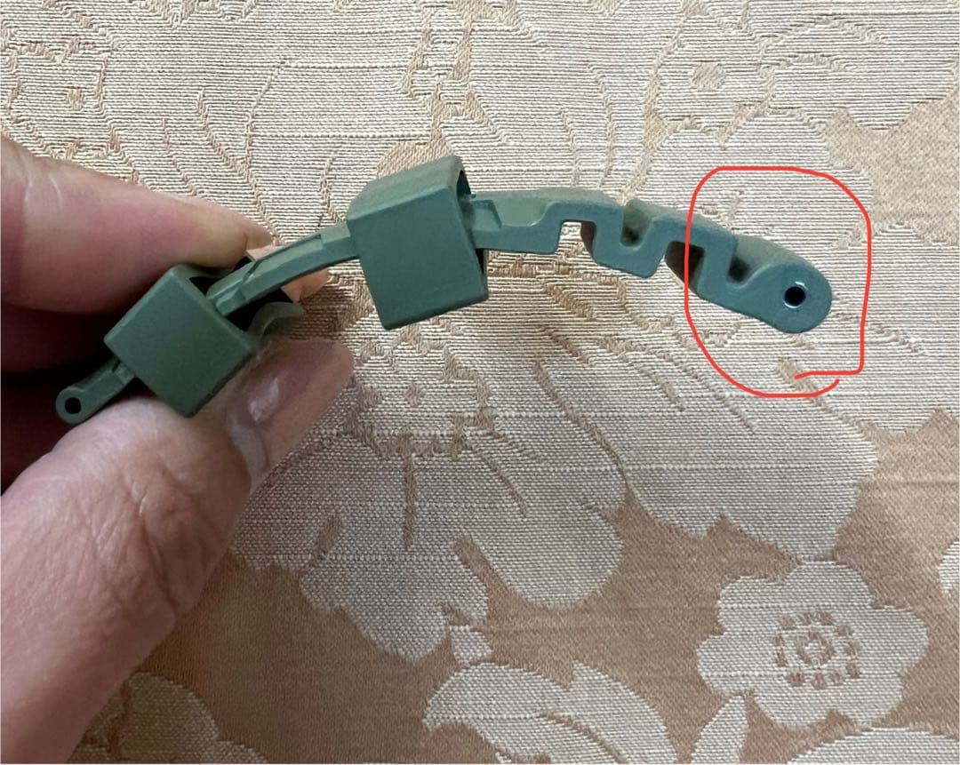 PANERAI ラバーストラップ カウッチューグリーン