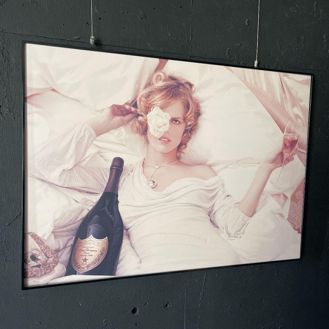 貴重★ドンペリ★VIPパーティー会場展示★ポスターパネル★カールラガーフェルド