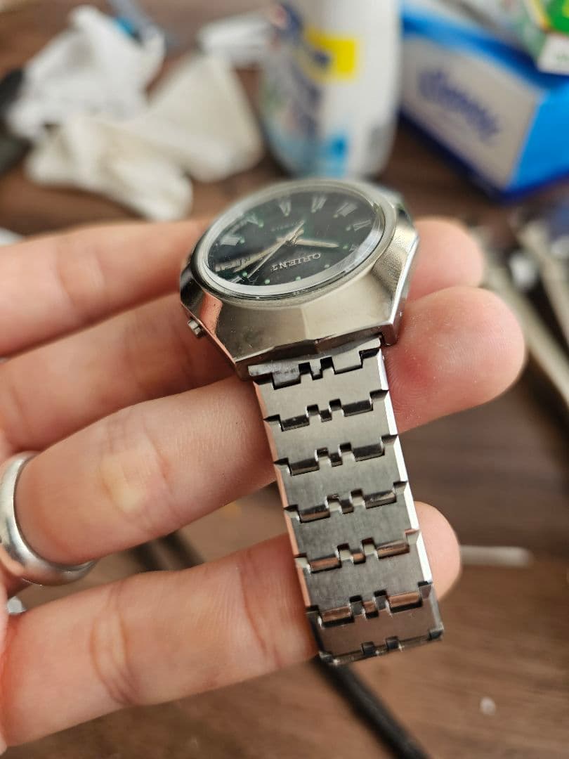 ORIENT オリエント　　腕時計　EM32-CO CA　カレンダー付き