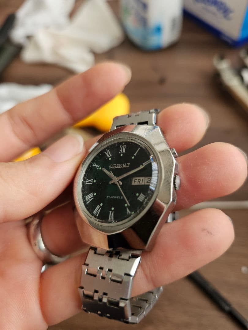 ORIENT オリエント　　腕時計　EM32-CO CA　カレンダー付き