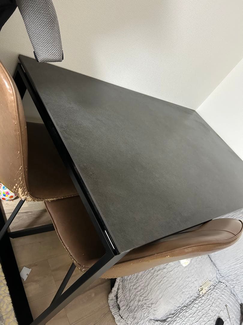 GY CR03 ダイニングテーブル 135cm グレー