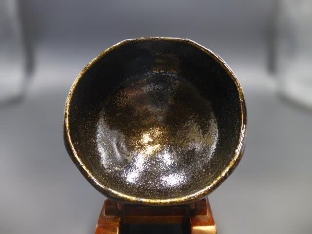 楽吉左衛門 六代 左入 黒茶碗／楽吉左衛門 十三代 惺