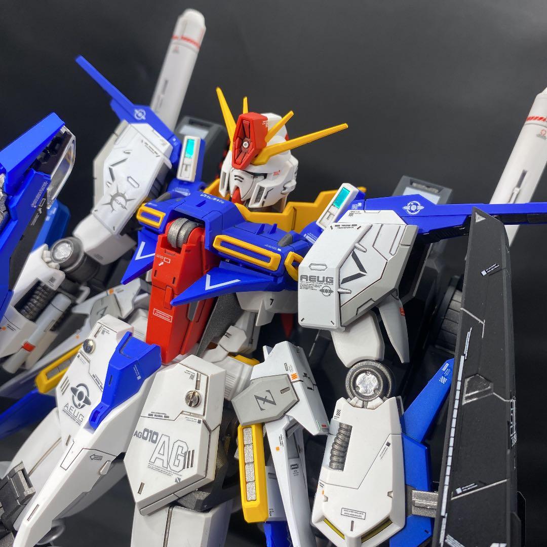 ガンプラ 塗装済み完成品 修正改造 - メルカリ