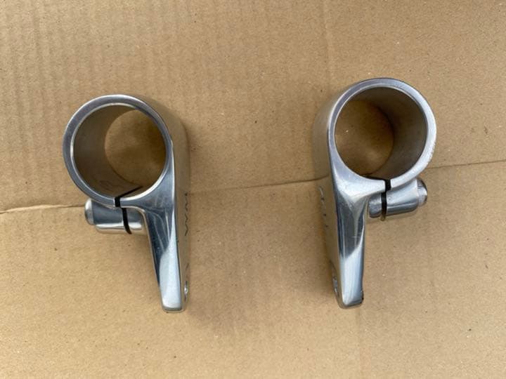 SR400 WM アルミ ヘッドライトステー IV 35mm