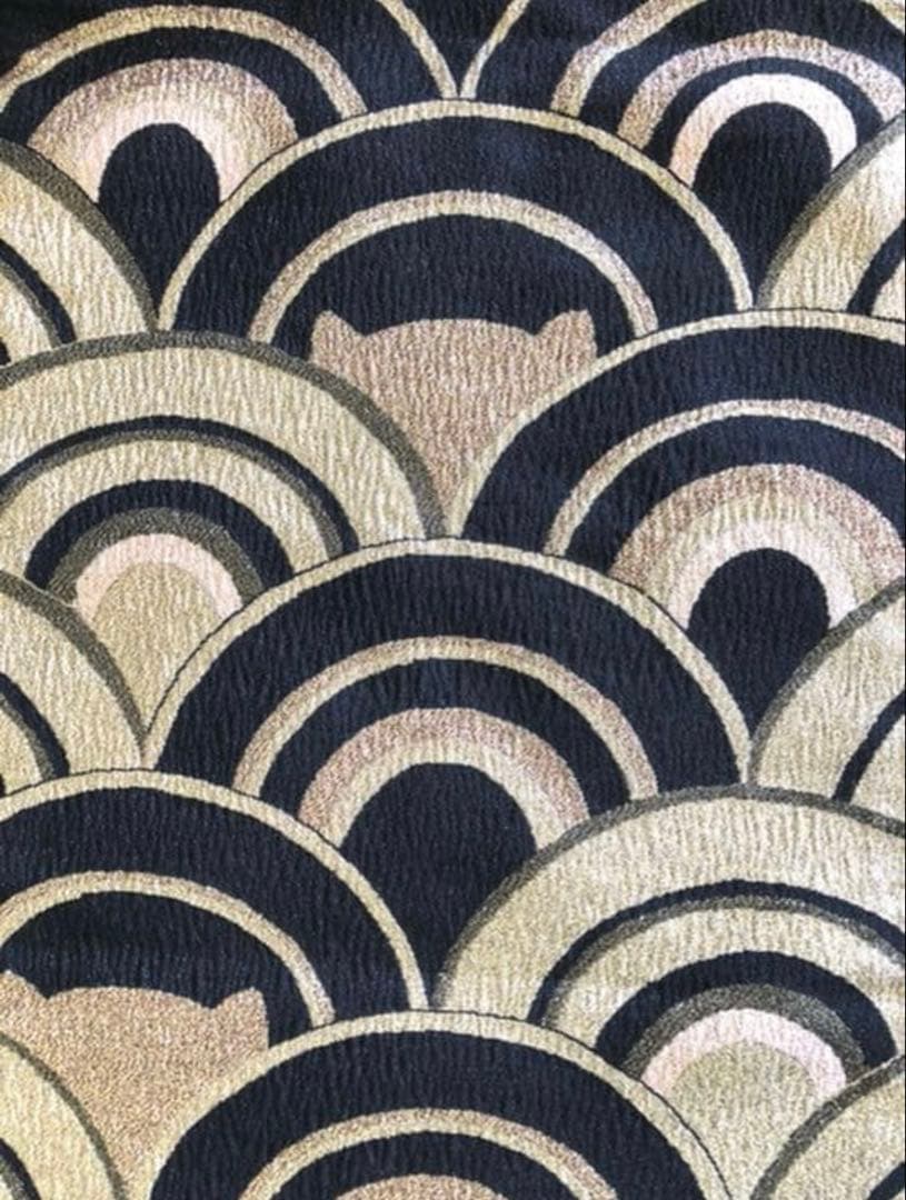 成人式振袖セット ブランド(きもの道楽) 袋帯（ツモリチサト）猫柄