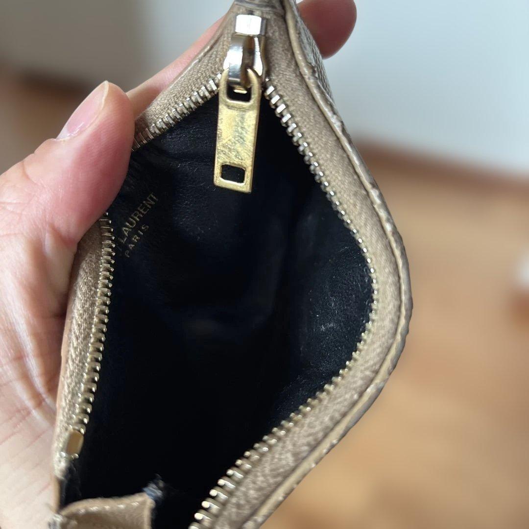 サンローラン　フラグメントケース　カードホルダー　カサンドラ