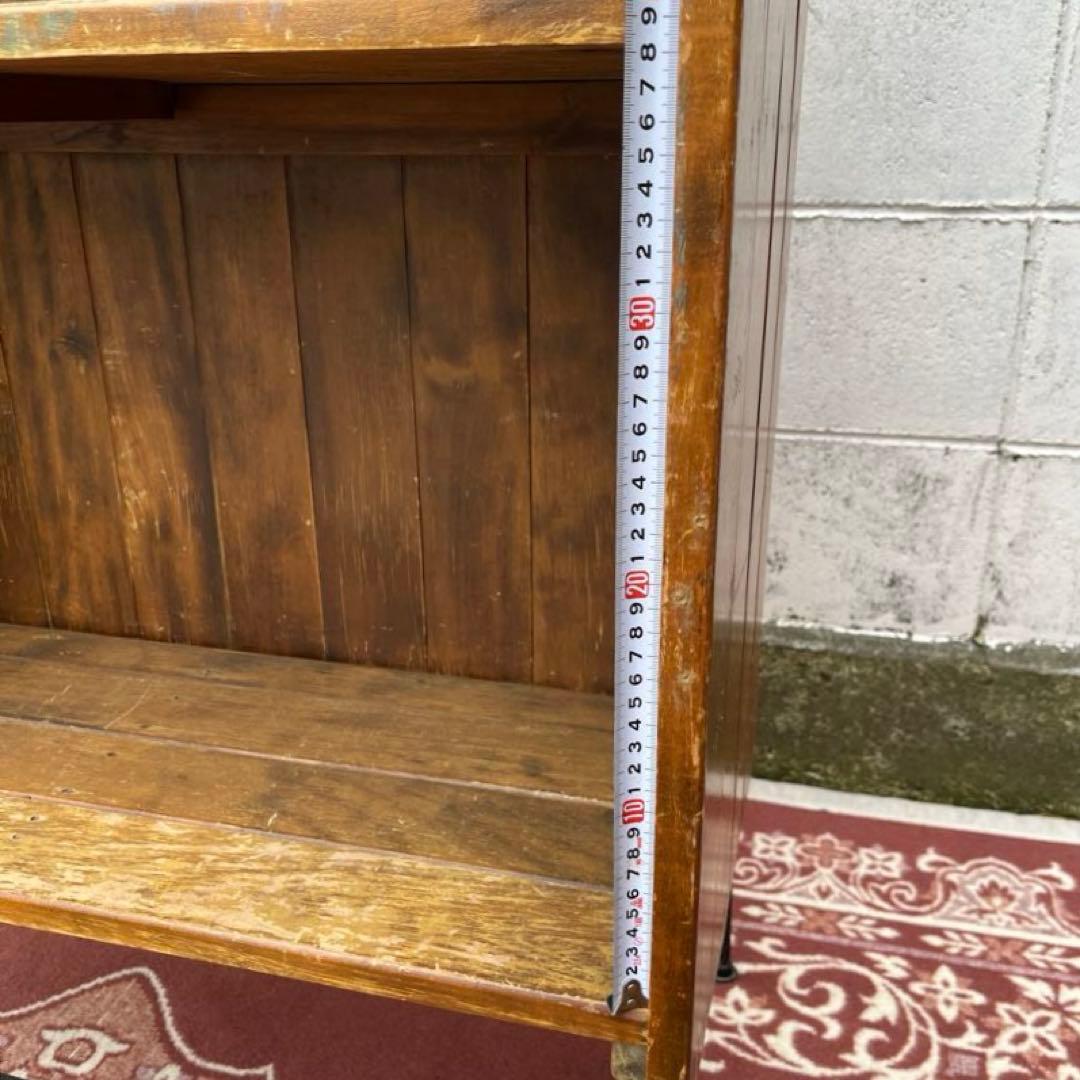 50s60sビンテージ品◾️鉄アイアンベース カウンターテーブル 古家具