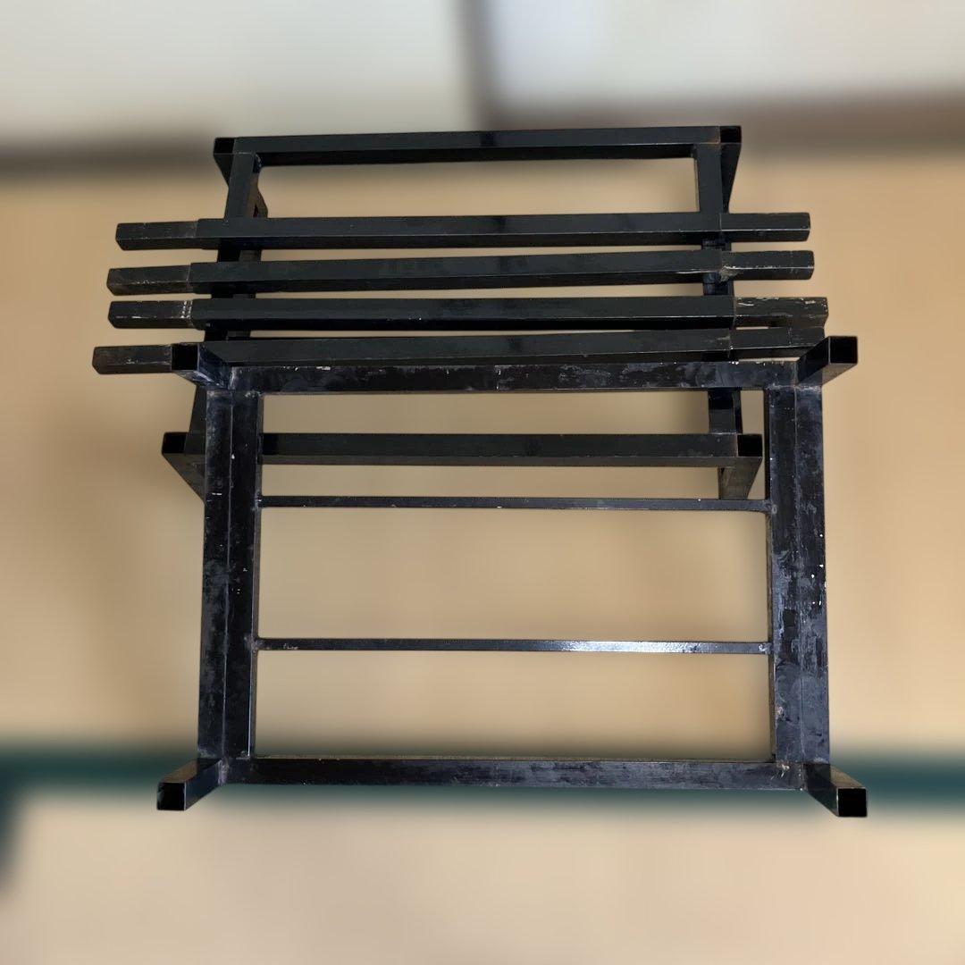 ショウコ様限定 鉄製水槽2段台 66cmX45cmX高さ90cm