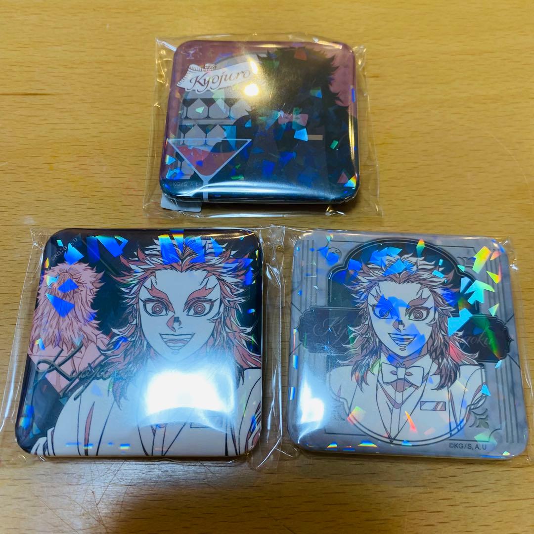 鬼滅の刃 モクテルバー 銀座 ロト モクテル 第二弾 煉獄杏寿郎 缶バッジ