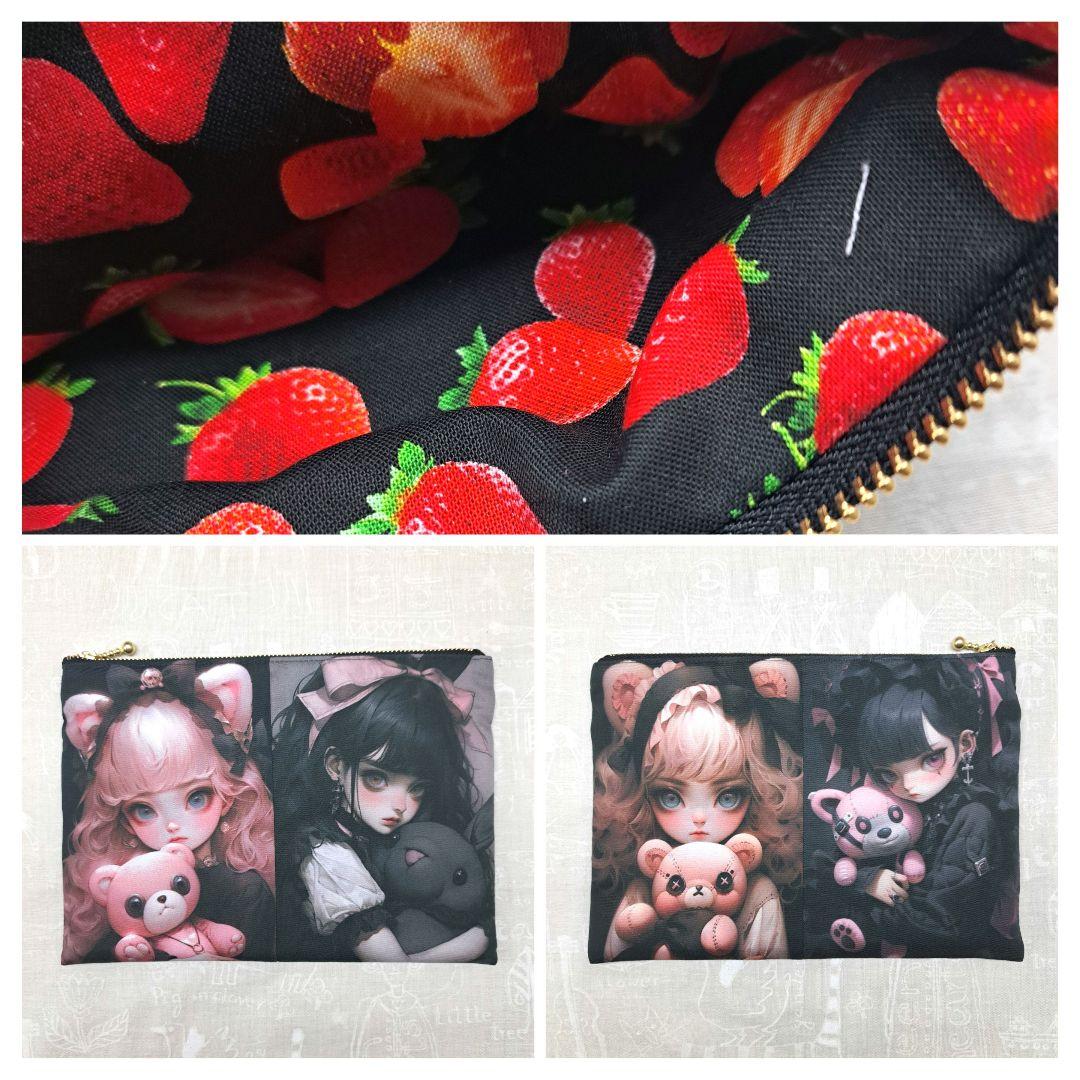 tamaー1125様⑫ブックカバー、ポーチ