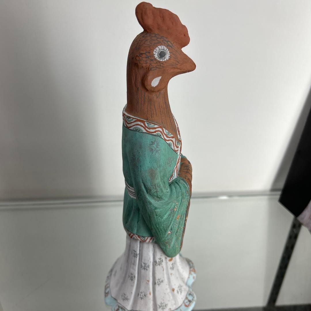 十二支俑 鶏首人身俑 - メルカリ