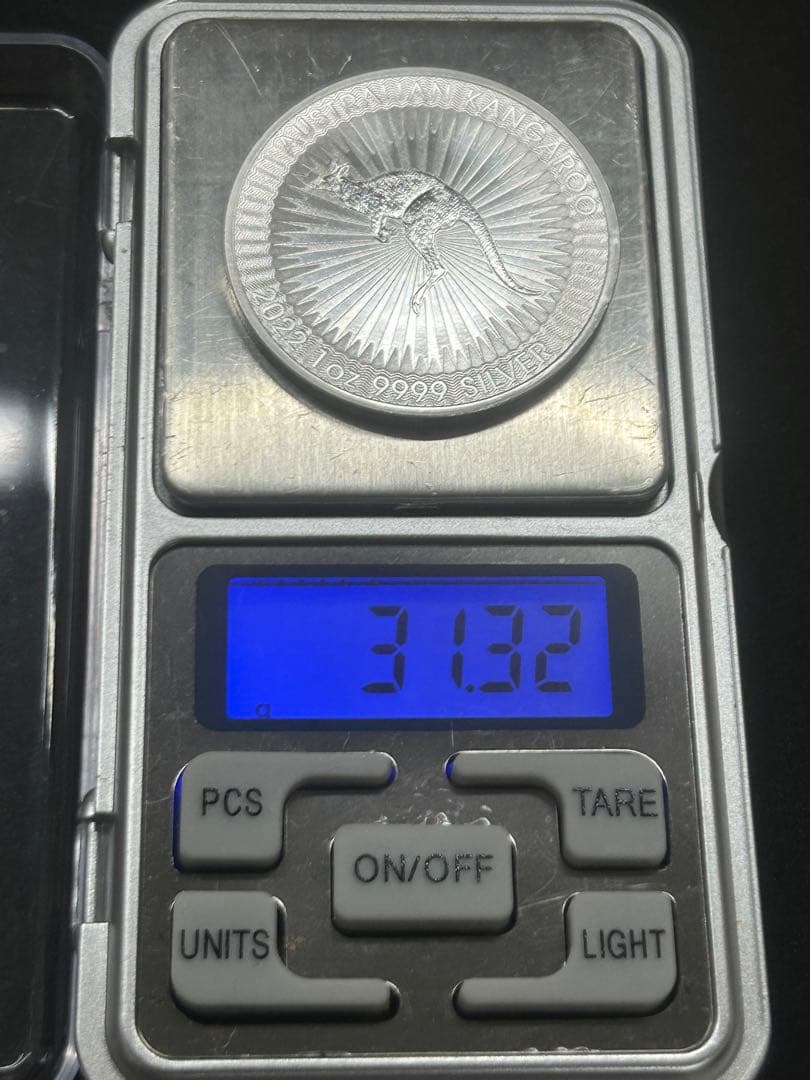 オーストラリア・カンガルー銀貨 2022年 1オンス ランダムコイン