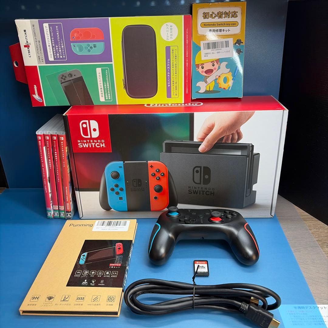 美品 Nintendo Switch 本体 別売 Joy-Con付 箱ありその他