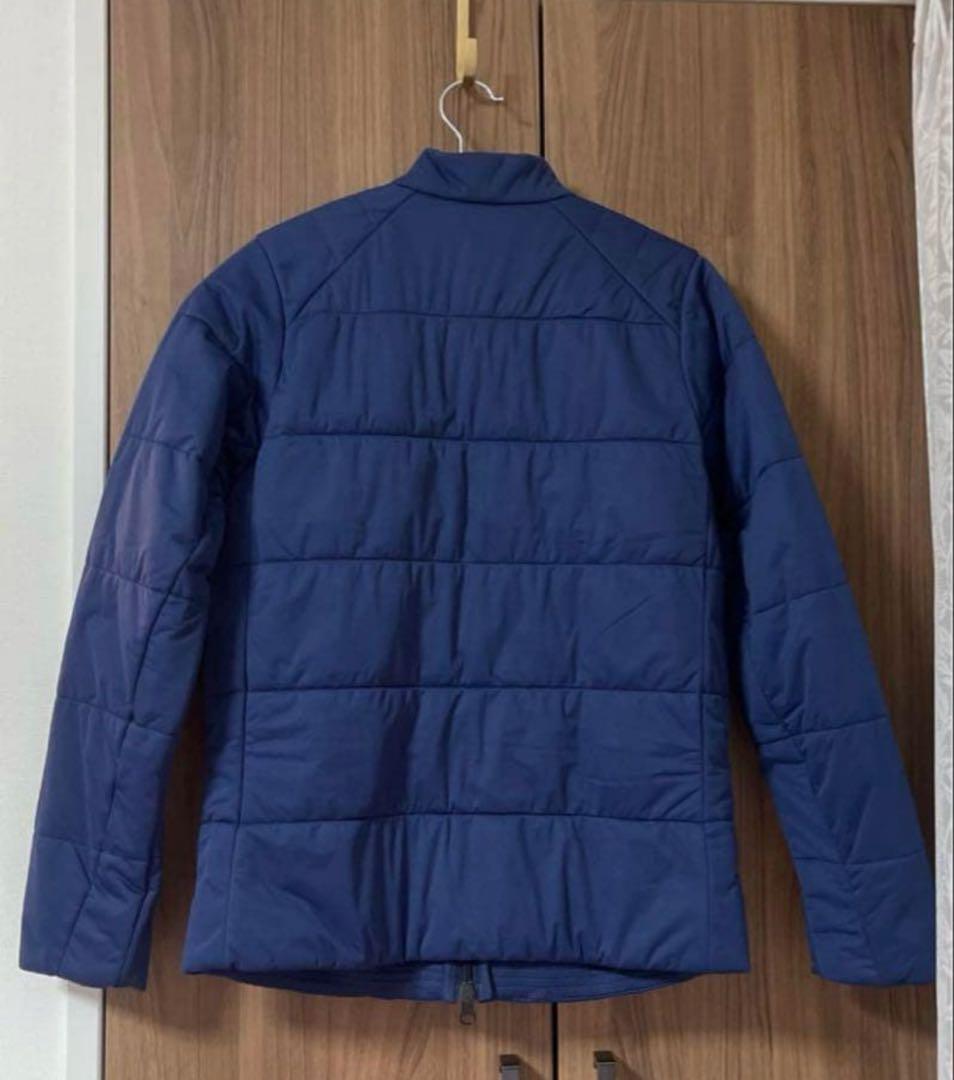 新品✨アディダスゴルフ　現行　長袖中わたジャケット　スカート ネイビー　S