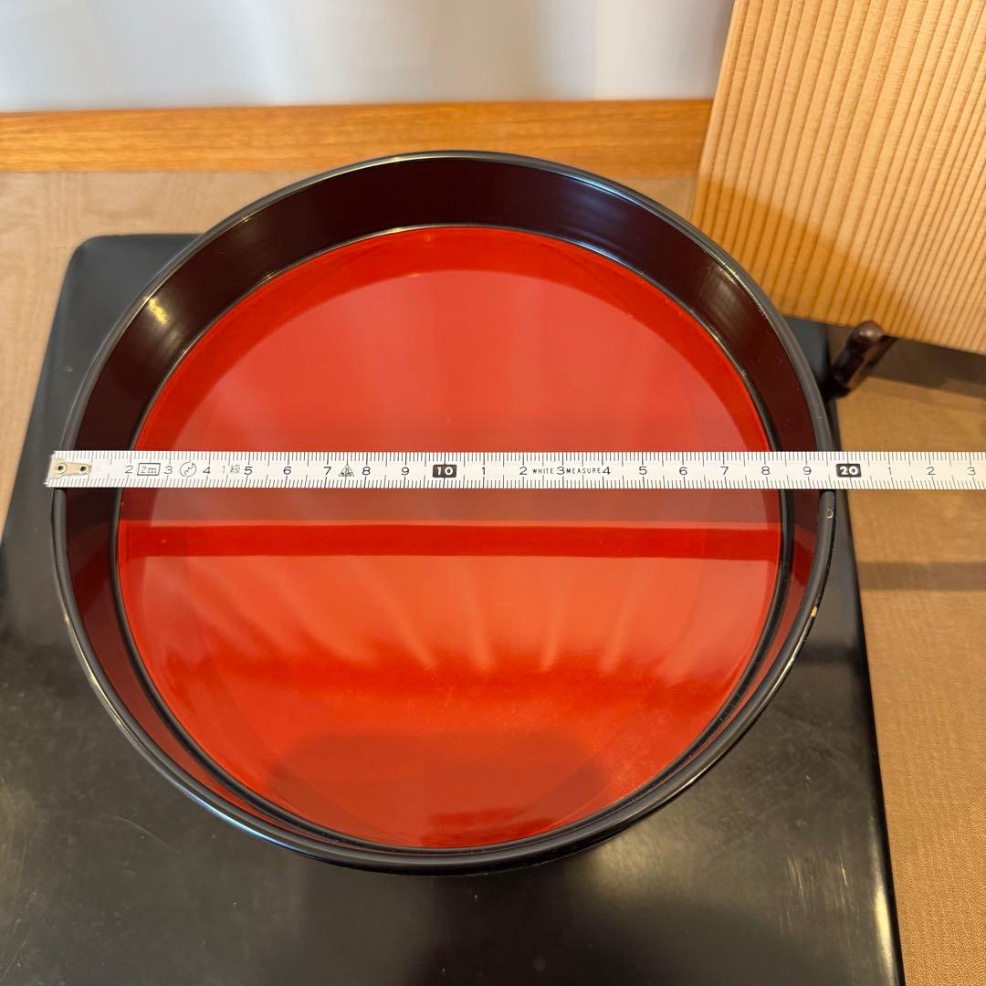 象彦】春陽（漆器）高足菓子盆 菓子器 高足盛器 平安 - メルカリ