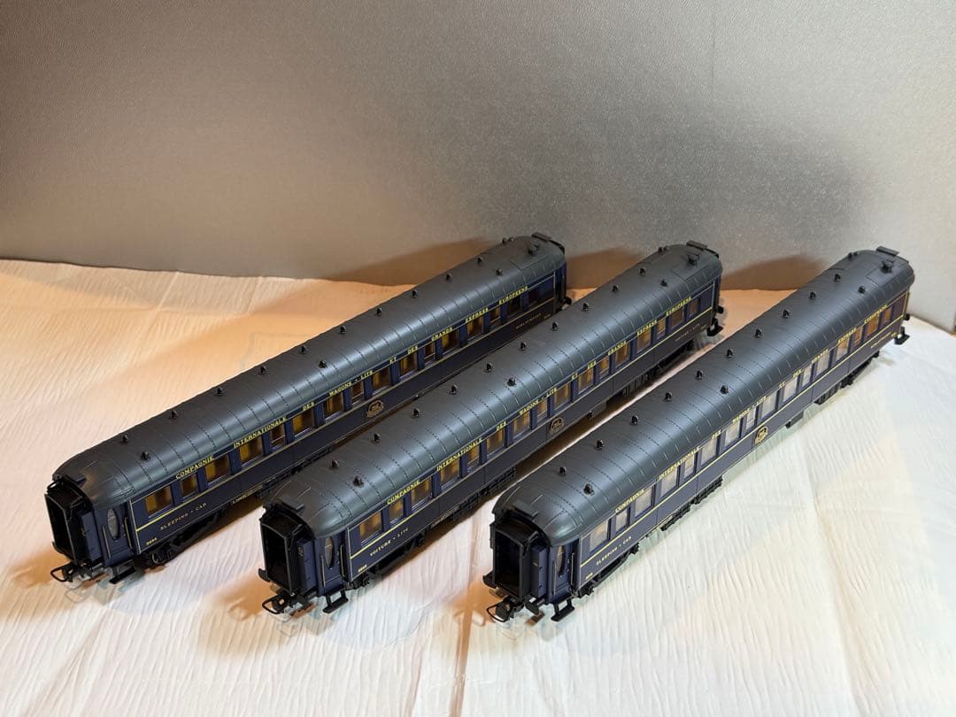 Rivarossi HR4075 TRAIN BLEU CIWL 客車3両セット