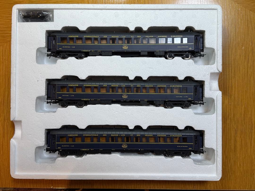 Rivarossi HR4075 TRAIN BLEU CIWL 客車3両セット