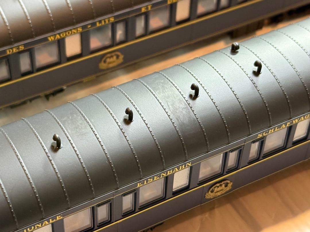 Rivarossi HR4075 TRAIN BLEU CIWL 客車3両セット