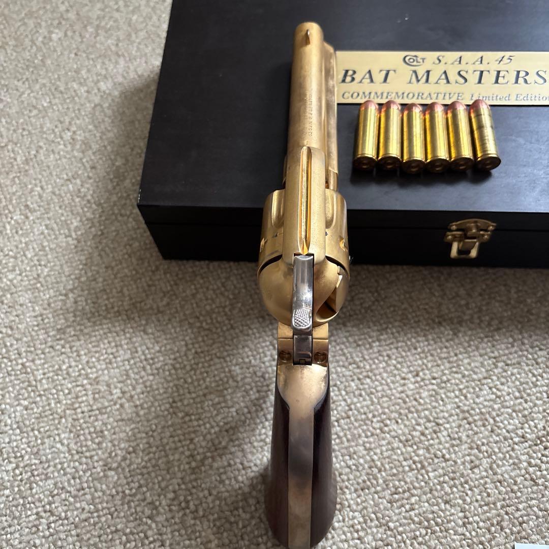 マルシン Colt SAA コルトバットマスターソンモデル 木箱入カートリッジ付