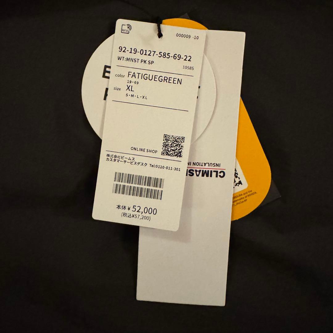 【BEAMS別注】WILD THINGS MONSTER PARKA