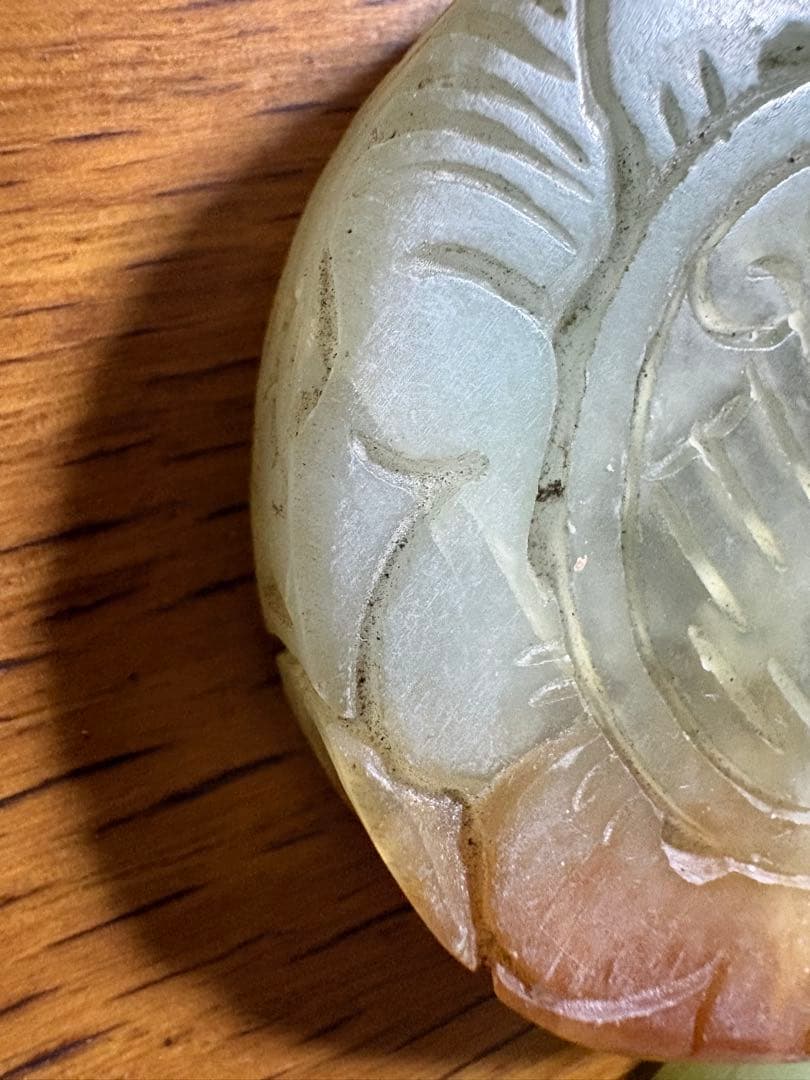 石？玉？の中国的置物 中国美術 2点まとめて5.5cm 51gと