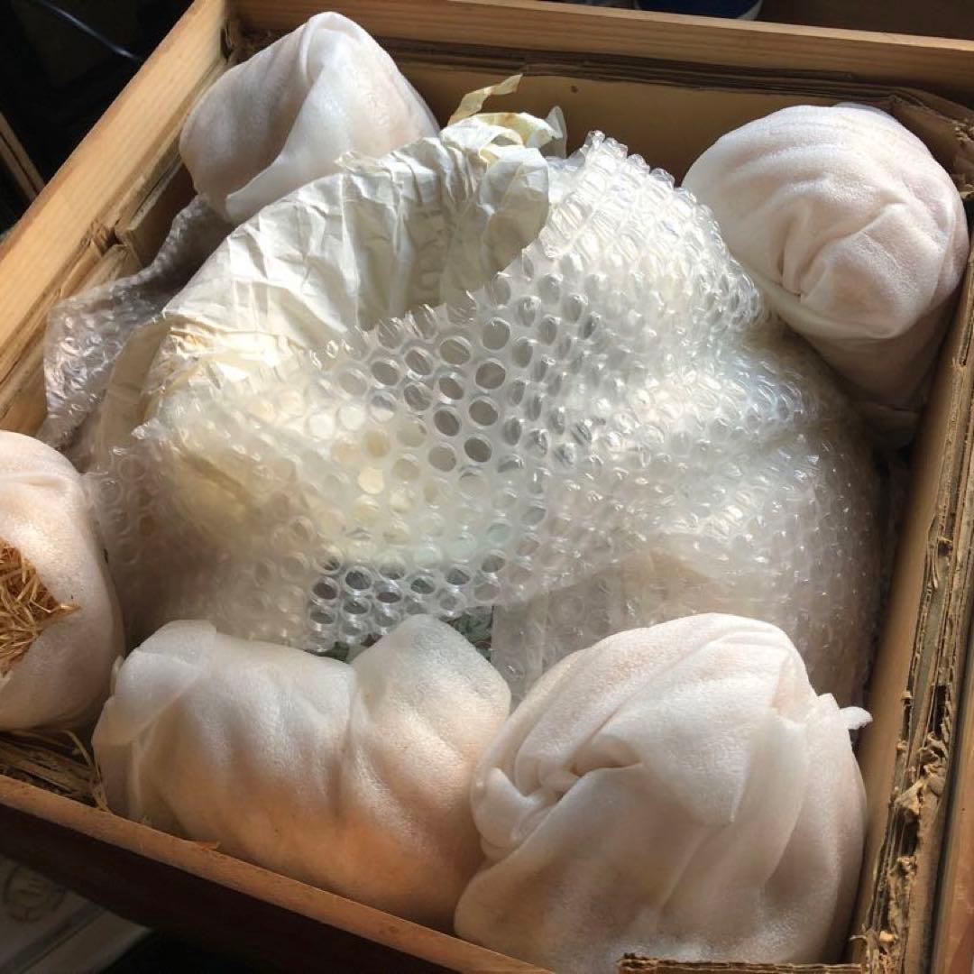 五代佐藤走波高さ約36.5cm染錦唐子遊図つぼ心和む優しい色使い約7.2kg