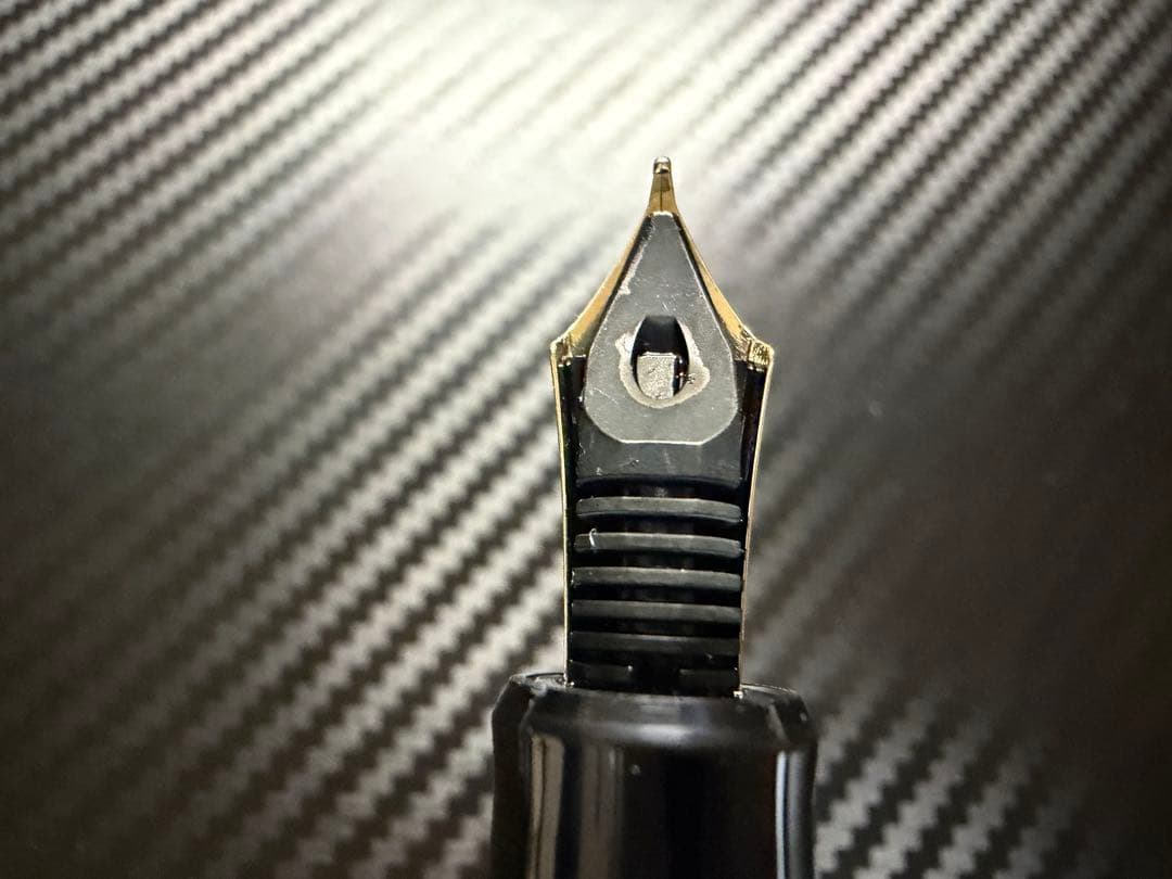 極美品 パイロット カスタム 742 ブラック M 中字 万年筆