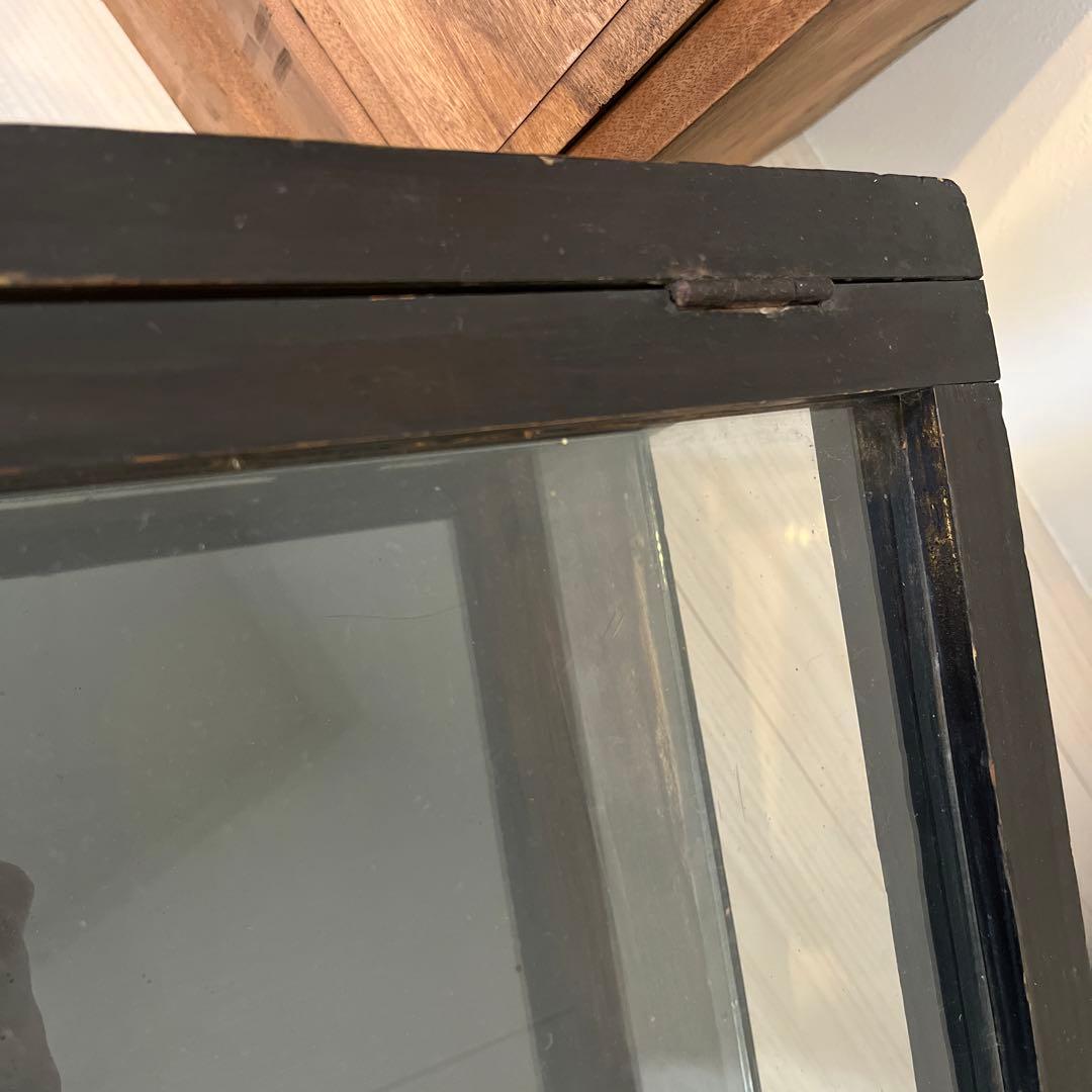 ショーケース 店舗什器 昭和レトロ ヴィンテージ アンティーク風の通販