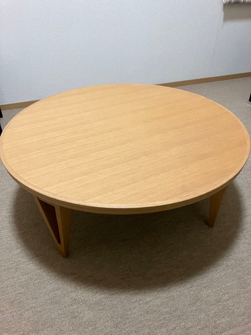 りゅう　アクタス　円形リビングテーブル100cm コタツ りゅう アクタス 円形リビングテーブル100cm コタツ りゅう アクタス