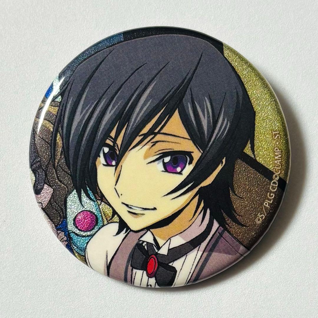11 コードギアス生徒会報HOPE！ ルルーシュオンリーグリッター缶バッジ