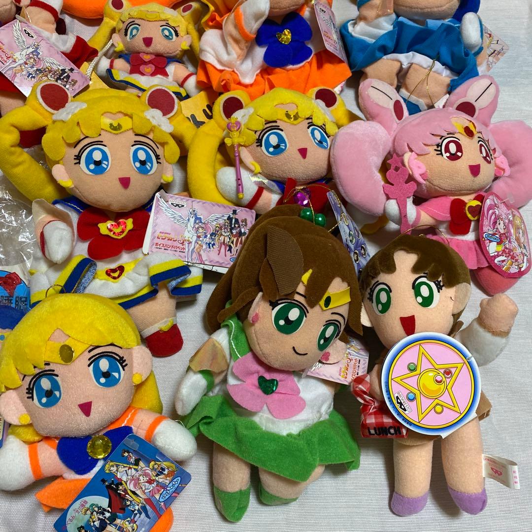 セーラームーン ぬいぐるみ 43体 まとめ 当時もの レトロ