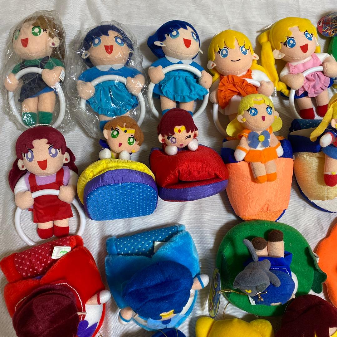 セーラームーン ぬいぐるみ 43体 まとめ 当時もの レトロ