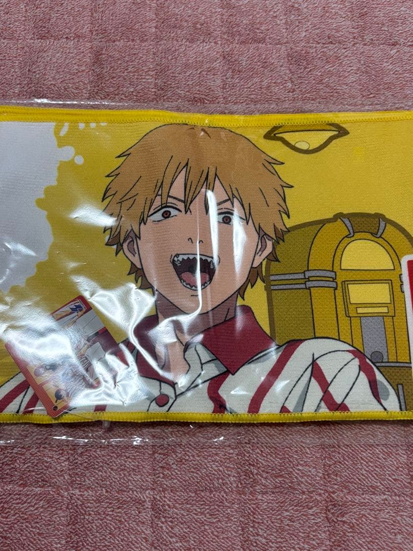 ラウンドワン限定‼️チェンソーマン マフラータオル 全6種 & クリアファイル