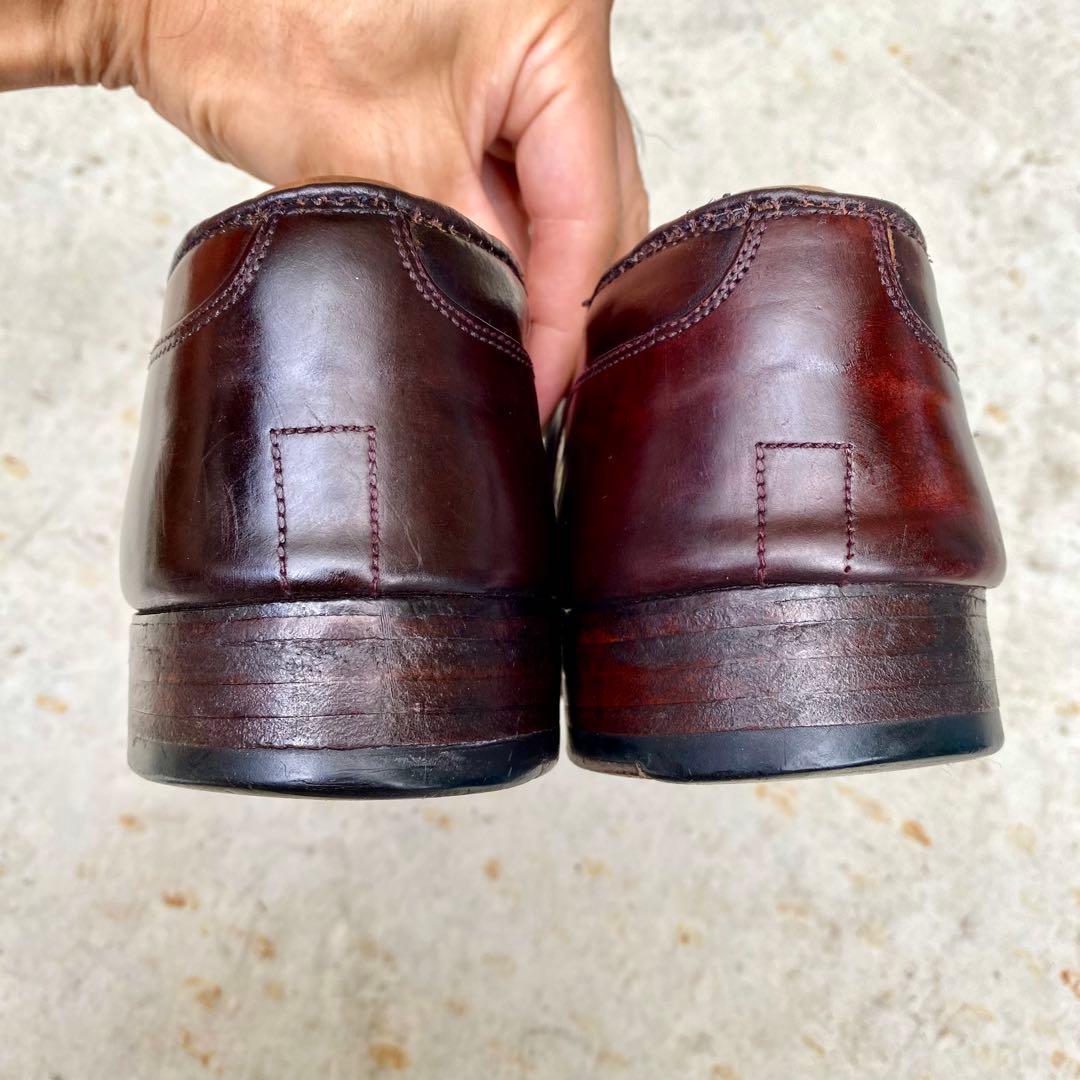 はなまる様Alden2160★サイズ7E★コードバン★バーガンディ★ストレートチ
