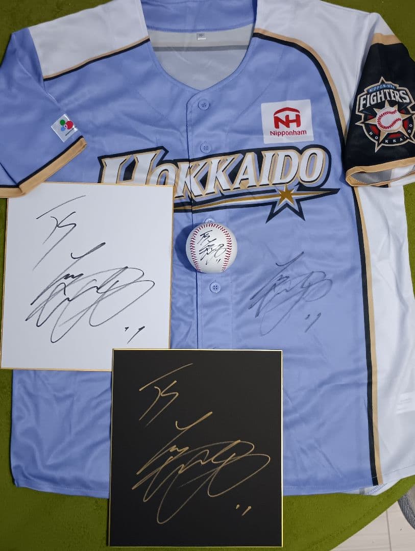 大谷翔平 直筆サインユニフォーム、直筆サインボール、直筆サイン色紙