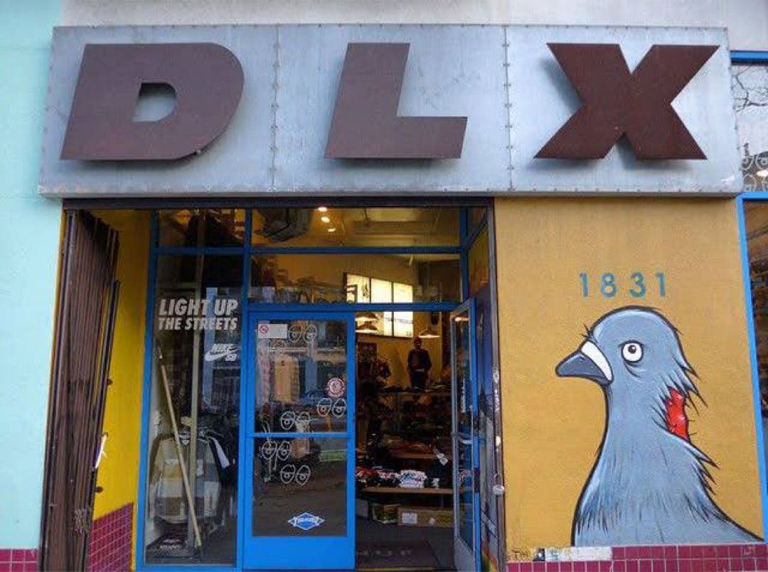 90’s 激レアデッドストック♪ dlxsf skateboarding 新品♪