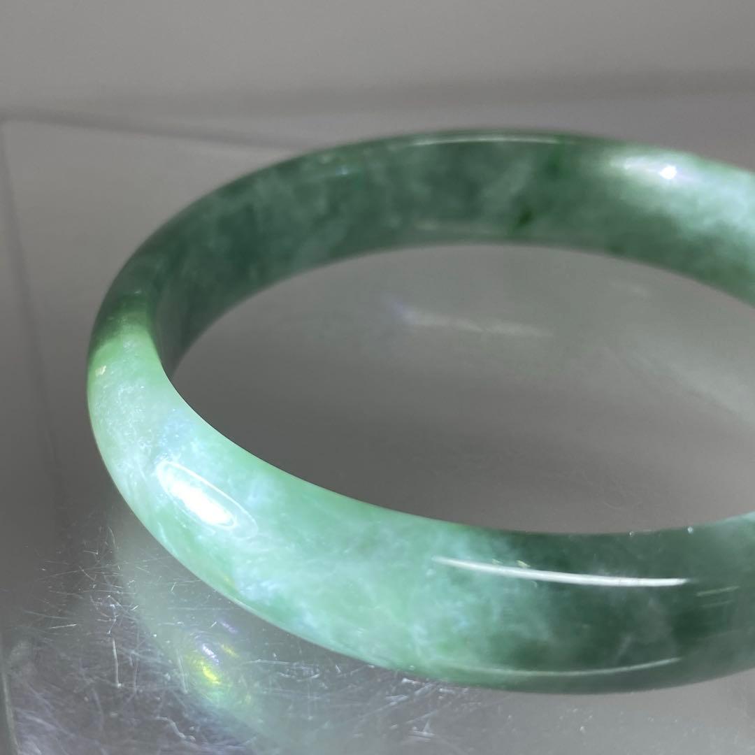 本翡翠　バングル2点　79g トヒチ　東さ7-0331☆2F