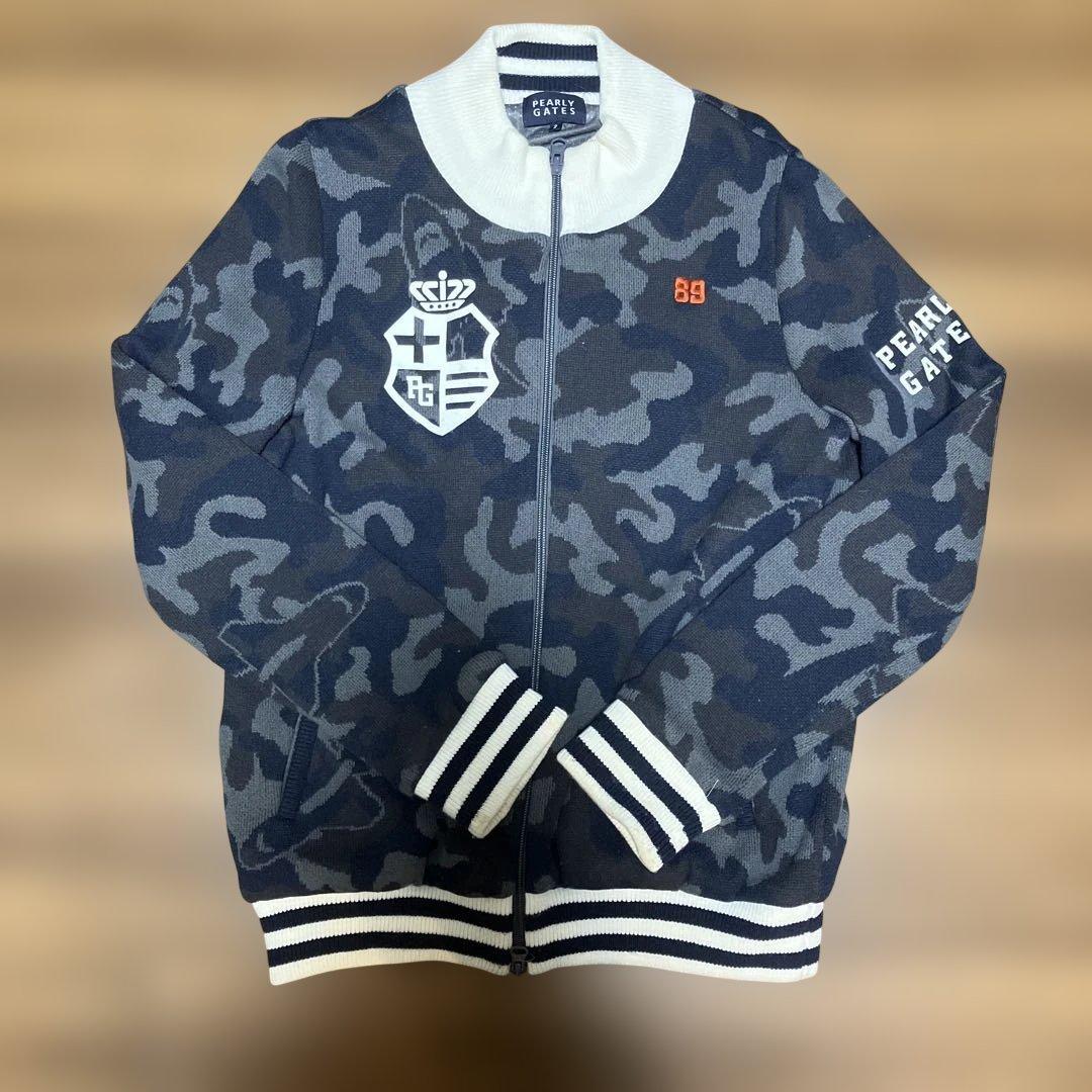 【匿名配送料込】PEARLY GATES ゴルフ　カモフラ柄　ブルゾン L