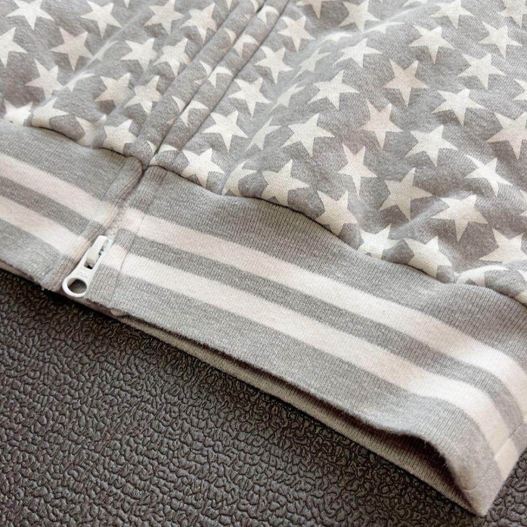 美品　パーリーゲイツ　裏起毛　セットアップ　ジャケット　スカート　星　スター