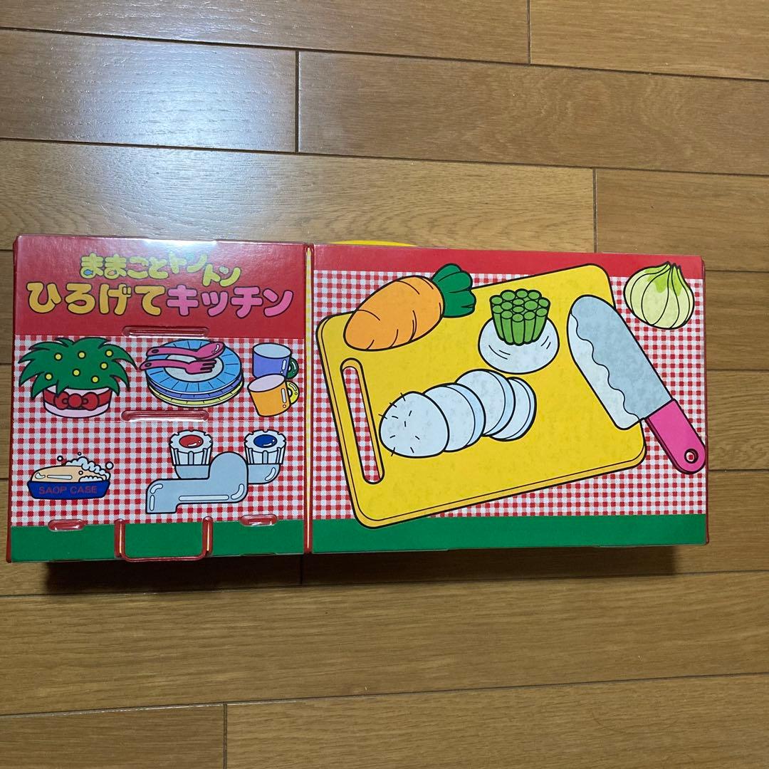レトロ ハローキティ おもちゃ ままごとトントンキッチンシート 未使用品‼️