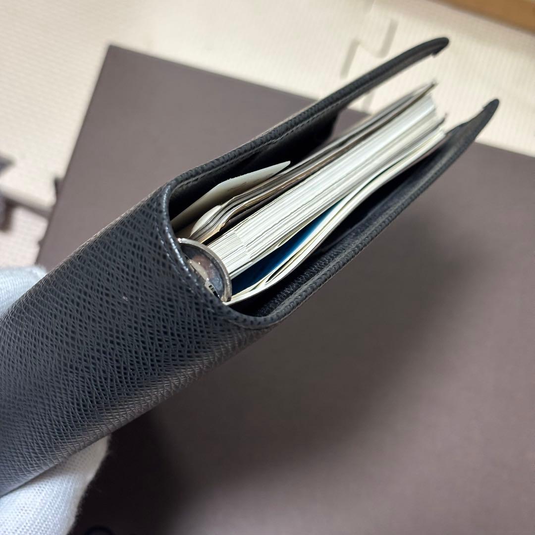 ルイヴィトン タイガ アジェンダ GM 手帳カバー リフィル付 ブラック