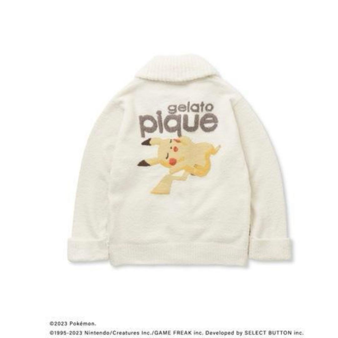 ジェラートピケ　ポケモン　ピカチュウ　カーディガン