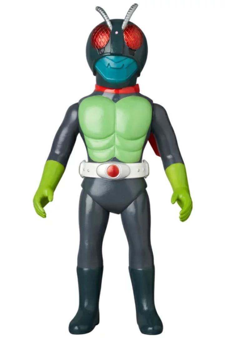 メディコム東映レトロソフビ 原作版 仮面ライダー (設定画カラーマスク取れ仕様)