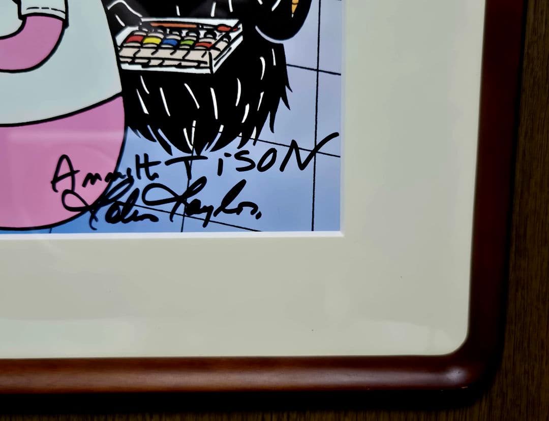 限定品】バーバパパ ソニープラザ限定 作者直筆サイン入 ポスター 100