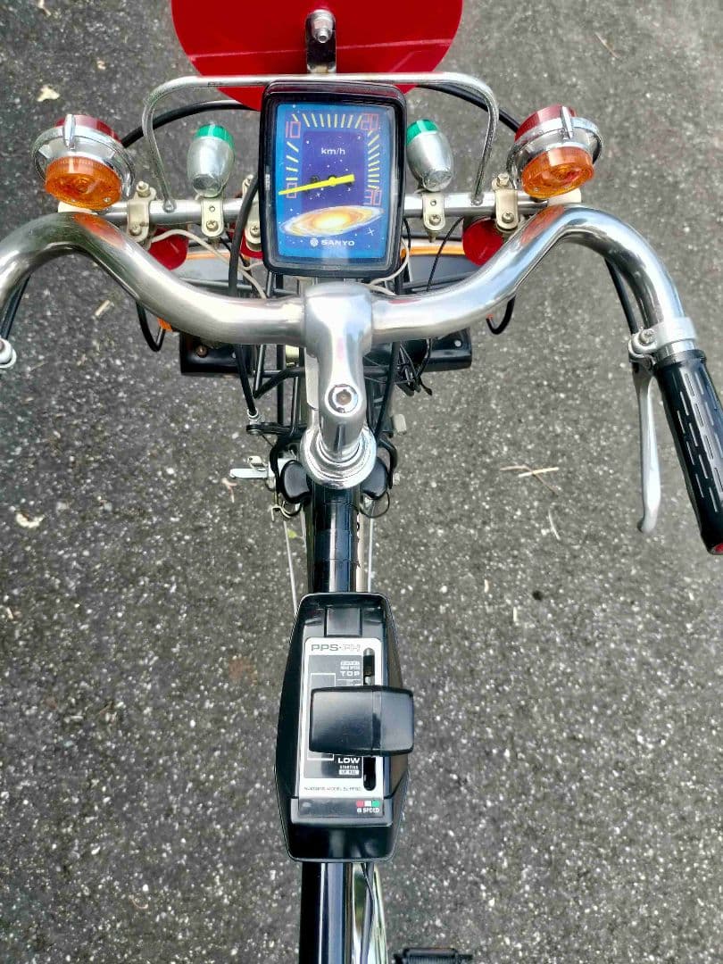 Hattori G-RACER スーパーカー デコチャリ フラッシャー 自転車