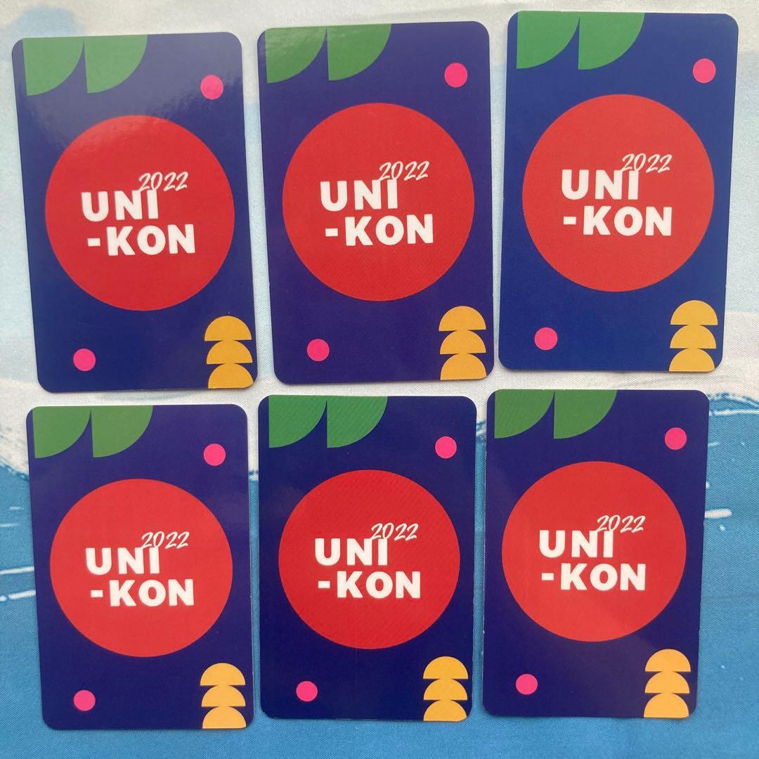 IVE 2022 UNI-KON 特典 ユニコントレカ 全員6枚 セット IVE 2022 UNI